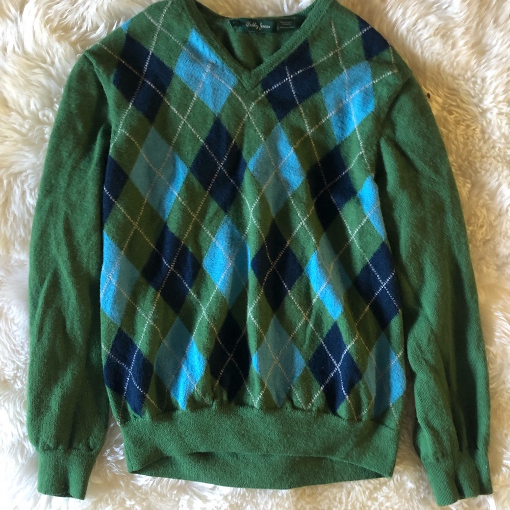 Bobby Jones Golf Sweater - Made w/ Alpaca - Large